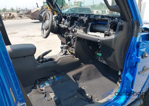 2021 Jeep Wrangler Unlimited Rubicon 4X4 из США, поврежденный, VIN 1C4JJXFM0MW779522